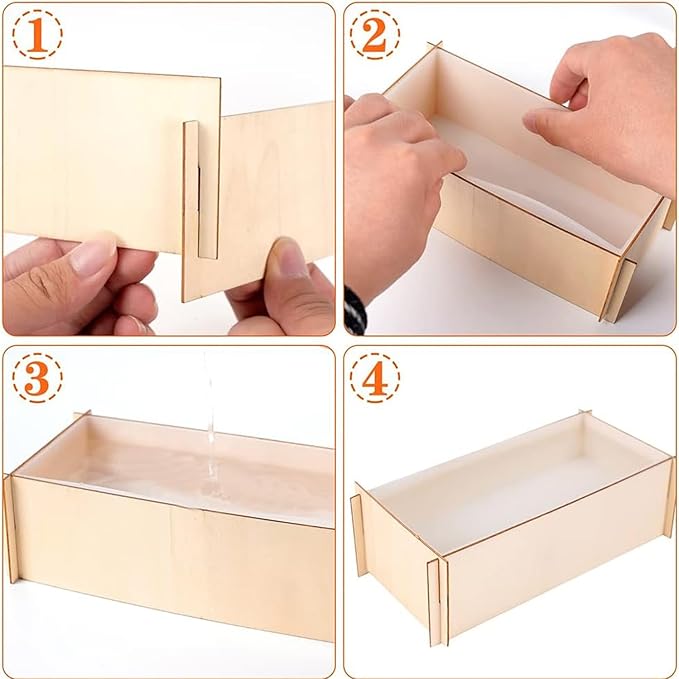 Deep Rectangle Silicone Resin Molds - Image 3