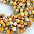 Zenkeeper 116 Pcs Crazy Lace Agate Beads by Zenkeeper