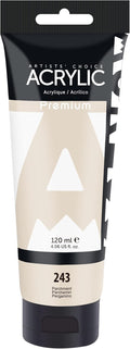 AUREUO Parchment Acrylic Paint, 4 Fl Oz / 120ml Single Tube, Off White Rich by AUREUO