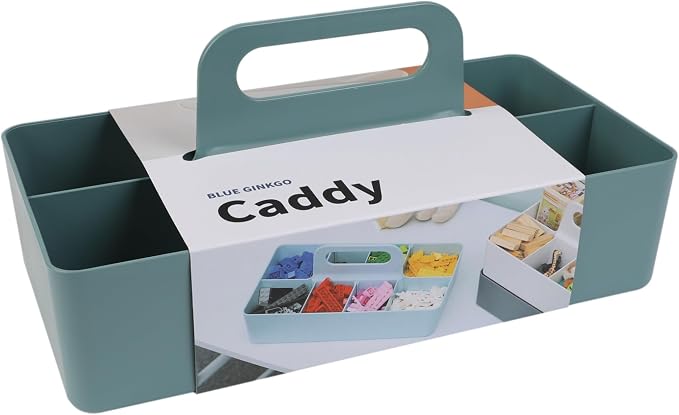 BLUE GINKGO Stackable Organizer Caddy, Made in Korea | Portable. Adjustable. by BLUEGINKGO