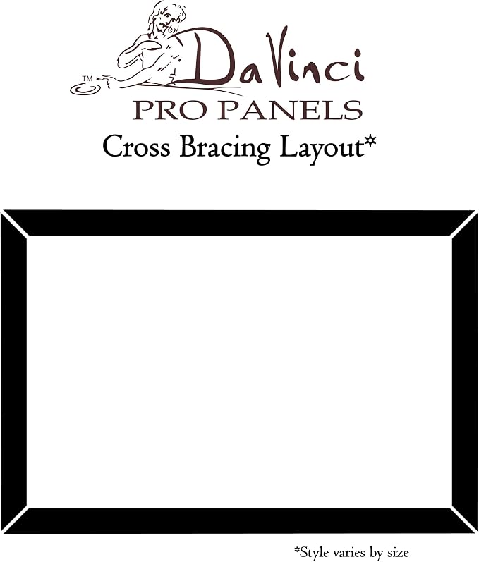 DaVinci Wood Panel Pro Ultra Smooth Gesso Panels 2' Panel 8x10' - Image 6