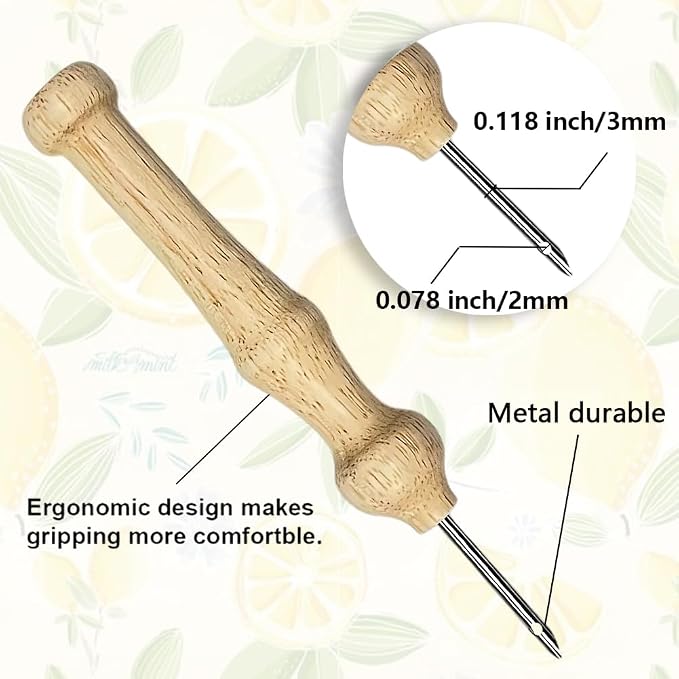BEUNITONE 2Pcs Drinks Punch Needle Kit - Image 3