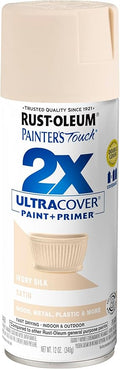 Rust-Oleum Painter's Touch 2X Ultra Cover Spray Paint, Satin Ivory Silk | by Rust-Oleum
