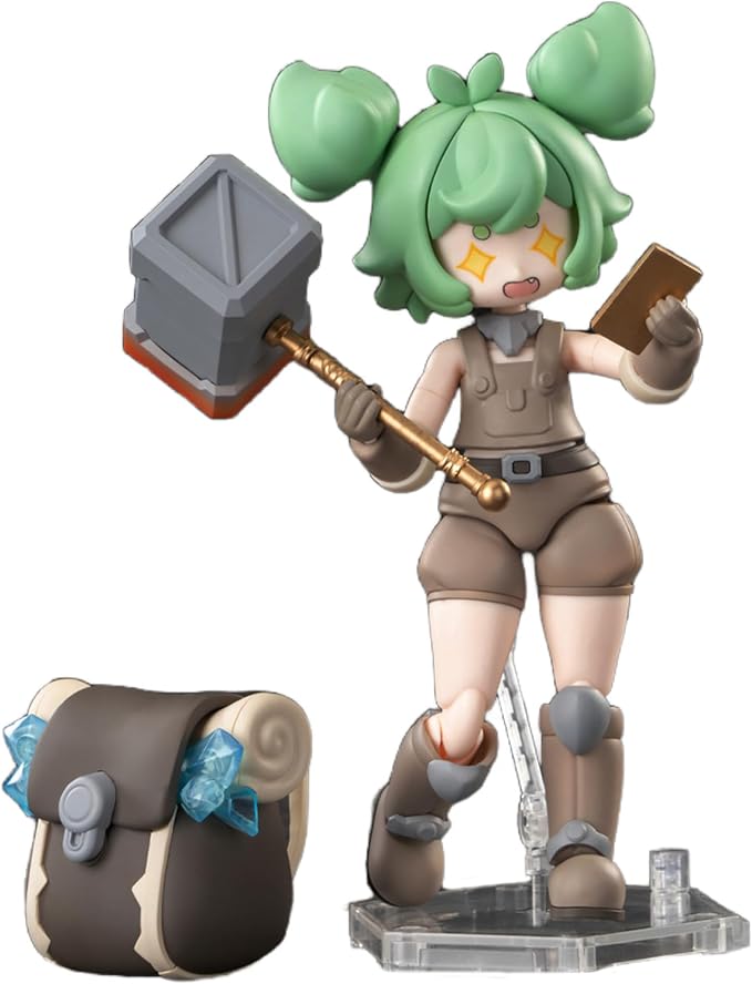 Model Kit - Isekai Ryoko No Techo Team Blacksmith Haley Smith - 5‘’, Classic by BeeRise
