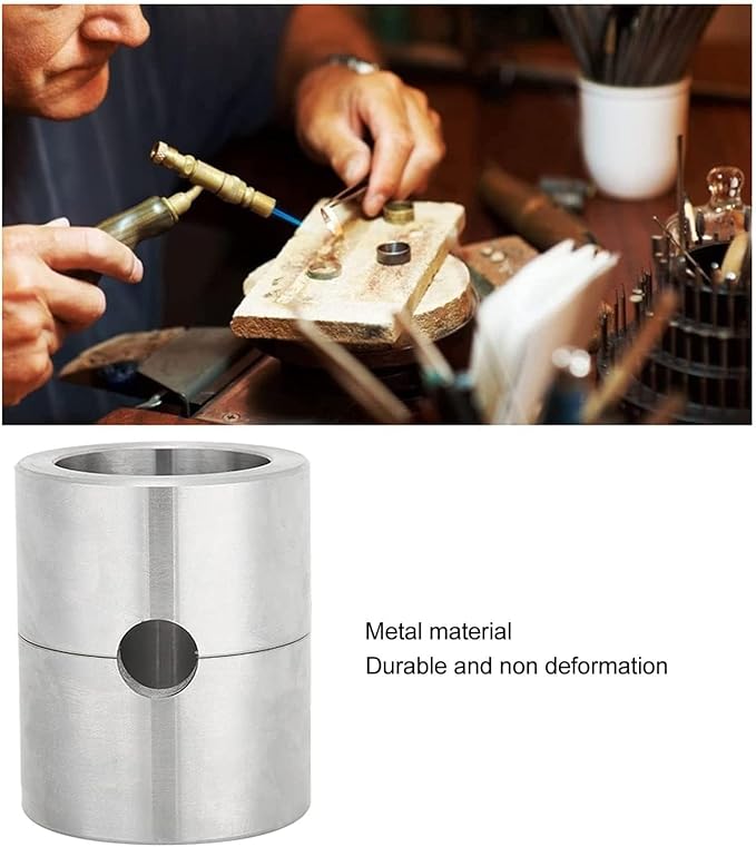 Hapivida Jewelry Casting Container, High Temperature Aluminum Alloy Sand - Image 4