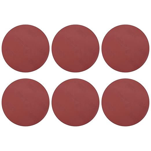 HARFINGTON 20 Pcs 6 Inch Sanding Disc 2000 Grit Hook and Loop Sandpaper Random Orbital Sander Pads for Woodworking Automotive Metal Polishing
