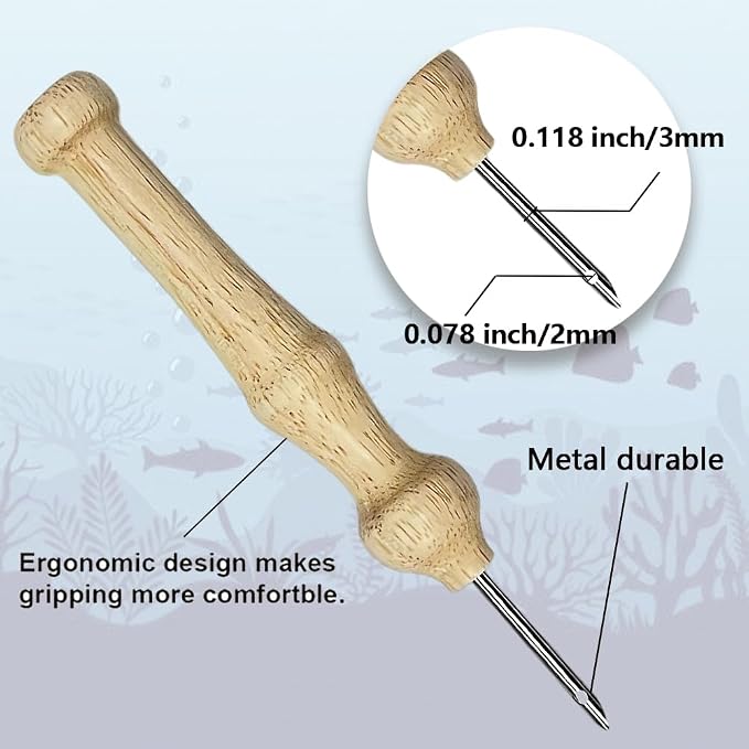 BEUNITONE Pink Axolotl Punch Needle Kit - Image 3