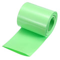 MECCANIXITY Battery Wrap PVC Heat Shrink Tubing 55mm Dia 85mm Flat 33 Feet(10meters) Light Green Good Insulation for Battery Pack