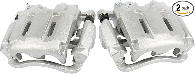 SCITOO 18-B5022 18-B5023 Disc Brake Calipers Assembly with Bracket Fit For Ford For F-250 Super Duty 2005-2011,For Ford For F-350 Super Duty 2005-2012