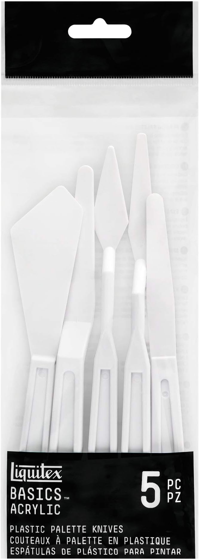 Liquitex BASICS Plastic Palette Knife Set by Liquitex