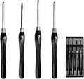 FindBuyTool Woodturning Tools, 4pcs Carbide Tipped Lathe Tools, Carbide Lathe Turning Tools set for Woodworking, Wood Turning Tools for Lathe, Mid Size