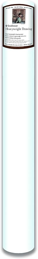 Strathmore (401-36 400 Series Drawing Roll, 100 lb. Medium Surface - Image 2