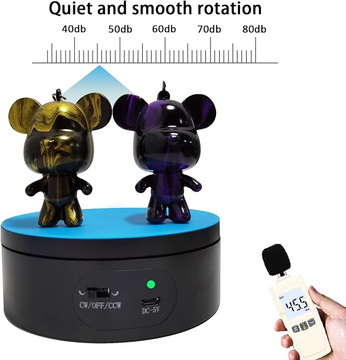 YVV Motorized Rotating Display Stand, Turner Cup Platform - Image 4
