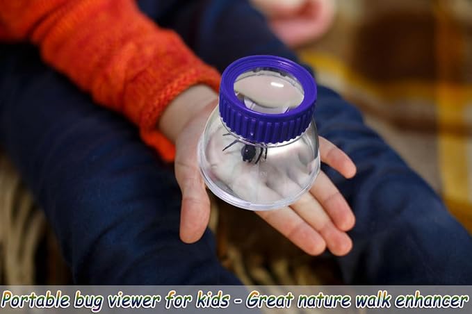 5X Magnifier Bug Viewer, Bugs Habitat Magnifying Bug Jar - Image 5