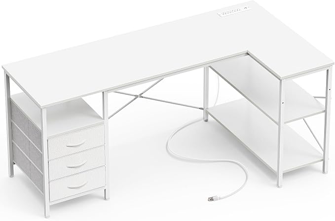Huuger L Shaped Office Desk by Huuger