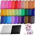Tomorotec 32 Colors Polymer Clay Kit, 22.4 oz Soft Oven Bake Clay by Tomorotec