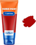 Burgundy Red Fabric Paint 2 fl. oz – Permanent Fabric Paint Red Crimson by 7+Artists