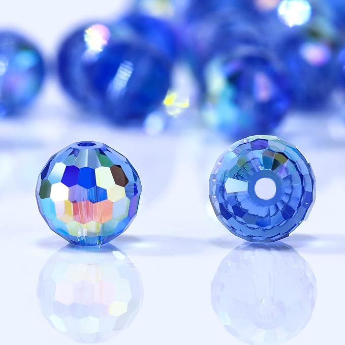 Dowarm 10MM Round Crystal Beads - Image 2