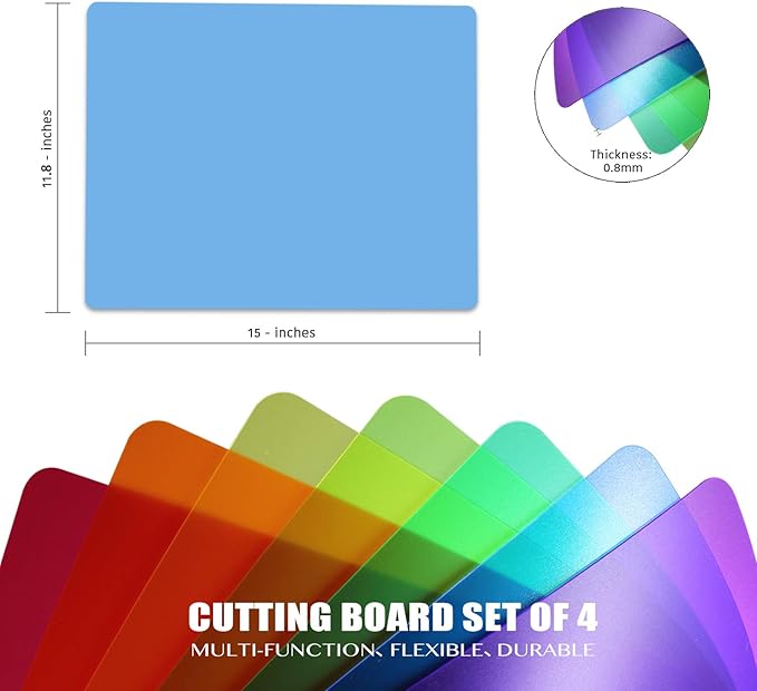 Fotouzy Flexible Plastic Cutting Boards - Image 4