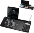 Small Glass Desktop Whiteboard Dry-Erase-Board by TSJOFFICE-WipeCleanThinkGreenWorkSmart