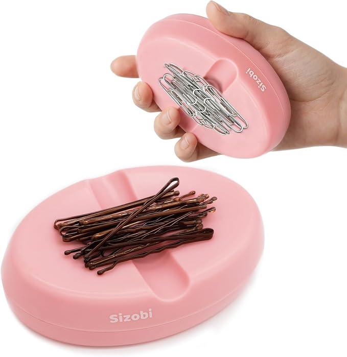 Sizobi Magnetic Bobby Pin Holder, Magnetic Pin Cushions by Sizobi