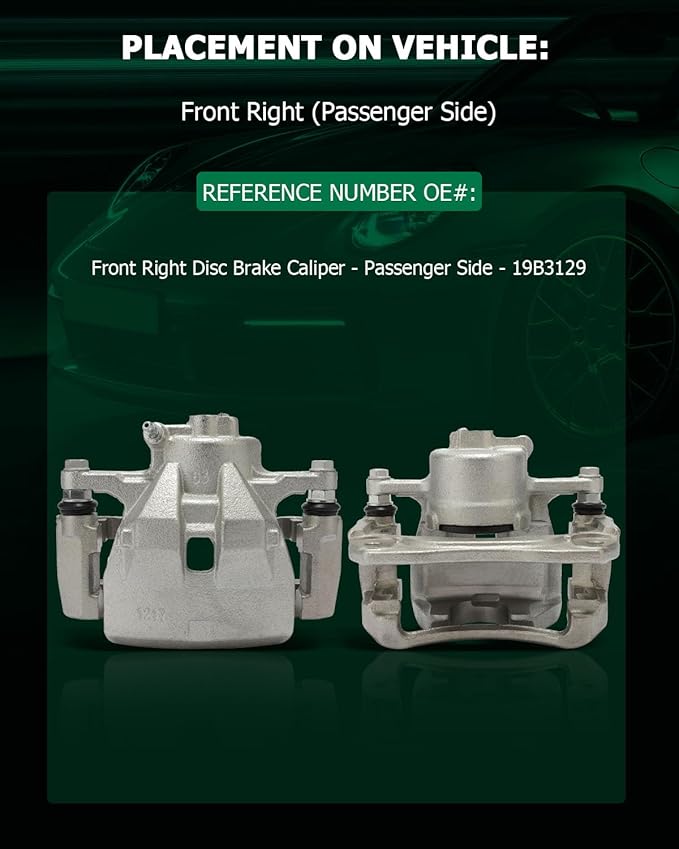 SCITOO 19B3129 Front Right Disc Brake Caliper Assembly w/Bracket For Lexus For ES350 2007-2011 2016-2018,For Toyota For Avalon 2008-2018,For Toyota For Camry 2007-2017