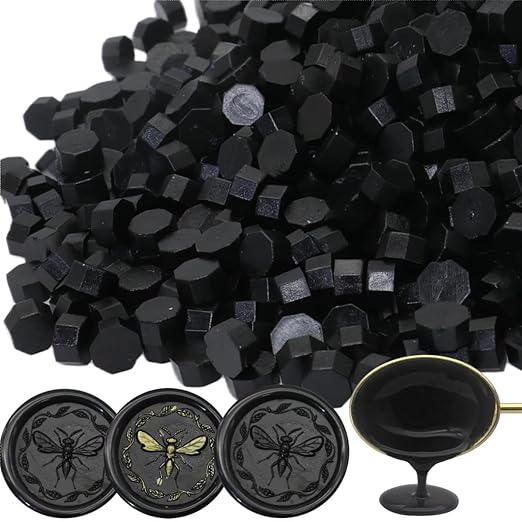 300 Pcs Wax Seal Beads, Sealing Wax Beads, Refilling Octagon Wax Sealing Beads by Unknown