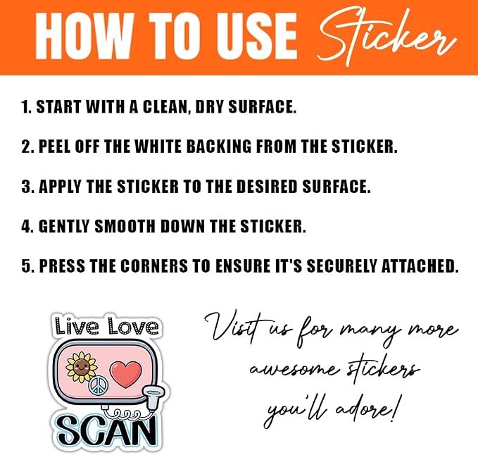 MAIANEY Sonographer Sticker Pack - Image 5