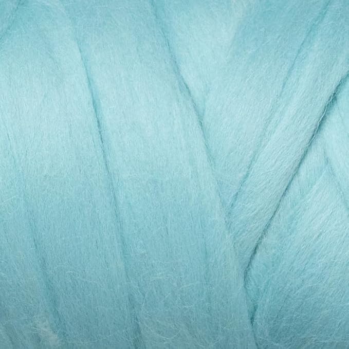 Colored Natural Wool roving, 1 lb. Best Wool - Image 2