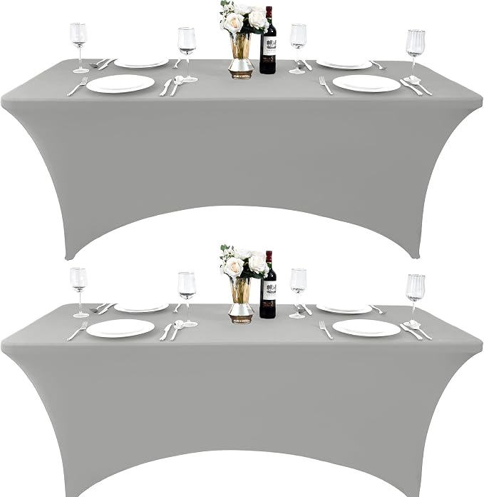 109 2-Pack 4ft Spandex Table Covers by Unknown