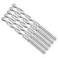 Drill Bit, 4mm Cutting Diameter, 4241 HSS 118° Cutting Angle Uncoated Bright Versatile Jobber Bits - (Applications: for Drilling Plastic Wood Soft Metal), 5-Pieces