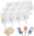 Sakolla 3 Pcs 4 Cavity Mini Popsicle Silicone Molds by Sakolla
