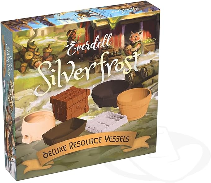 Everdell Silverfrost Deluxe Resource Vessels Premium Board Game Accessory | by StarlingGames