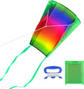 Easy Flyer Kite with Long Tail and String Line by Motroce