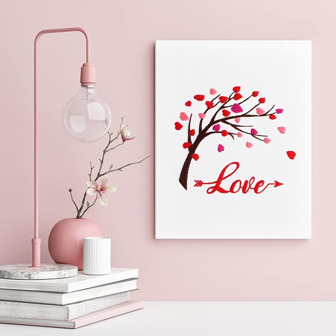 Louise Maelys Love Heart Tree Embroidery Kit - Image 6