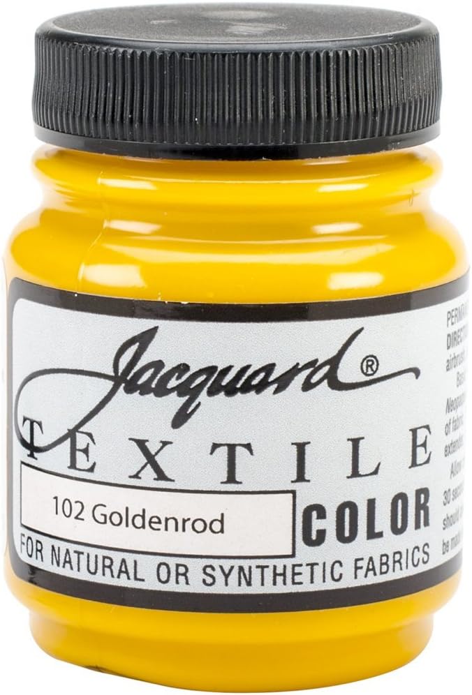 Jacquard Fabric Paint 2.25 Oz Goldenrod by Jacquard