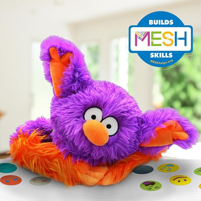 Roylco Interactive Edgar an Emotion Puppet Kit, Super-Soft and Snuggly Social - Image 2
