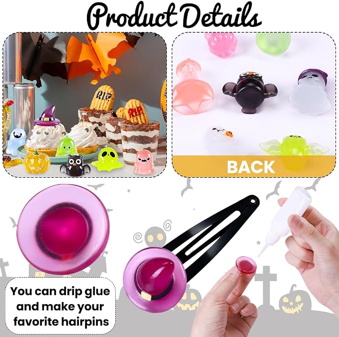 DIYDEC 32PCS Halloween Luminous Mini Figures - Image 3