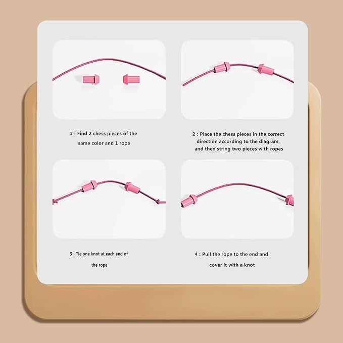 lartoys Rope Untangling Puzzle Game, Educational Strategy Board Game - Image 8