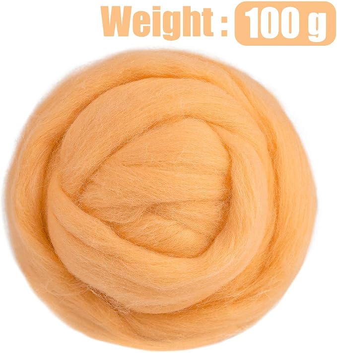 3.53oz Needle Felting Wool Roving Wool - Image 2