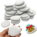 CYLHCM 30 PCS White Rocks for Painting, Large Smooth Rocks for Crafts, by Unknown