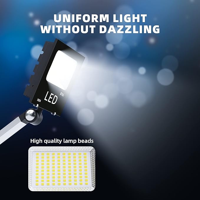 Drill Press,Work Bench Light, 3000 lumens LED Work Light with 1M Extension Cable 6500K Daylight White for Garden Garage Construction site