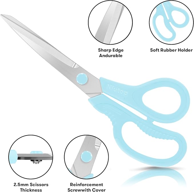 Niutop 8" All Purpose Scissors - Image 3