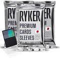 Ryker Sleeves Standard Size Matte Trading Card Sleeves Compatible by RykerSleeves