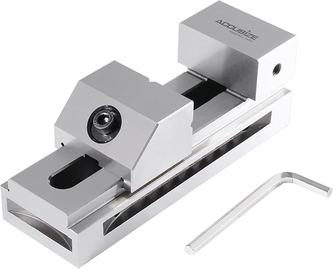 Accusize Industrial Tools 2'' Precision Screwless Vise Hardened 0.0002'', 0235-0302