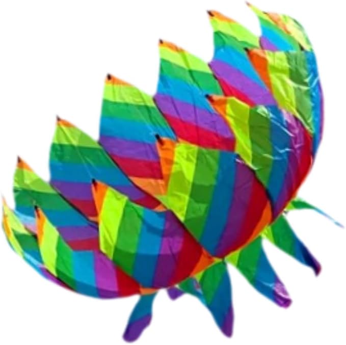 Big Kite Rotating Kite Giant Easy to Fly Soft Lotus-Shaped Soft Kite Flying - Image 6