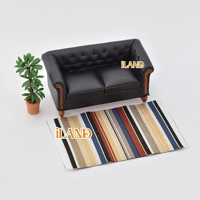 iLAND Miniature Dollhouse Accessories of Carpet - Image 8