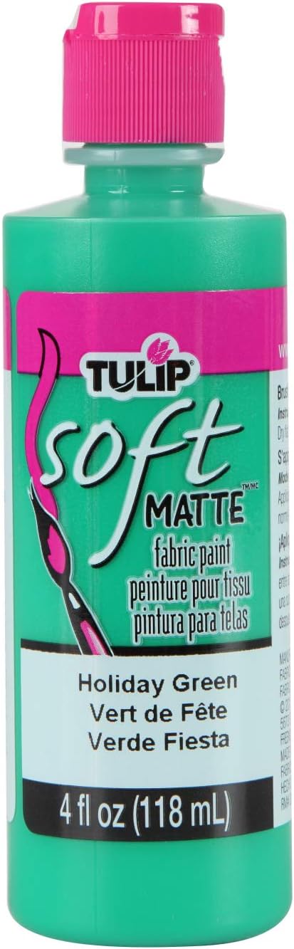 Tulip Soft Fabric Paint, Stays Soft and Flexible, Permanent Paint, by Tulip