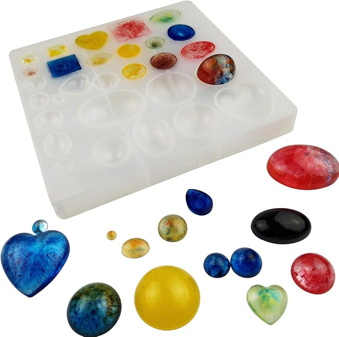 Jewelry Casting Molds, Gem Jewelry Silicone Casting Mold, - Image 2