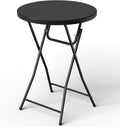 Folding Table, 32 Inch Foldable Cocktail Bar, High Top Round Folding Tables No by FoldingFurniture